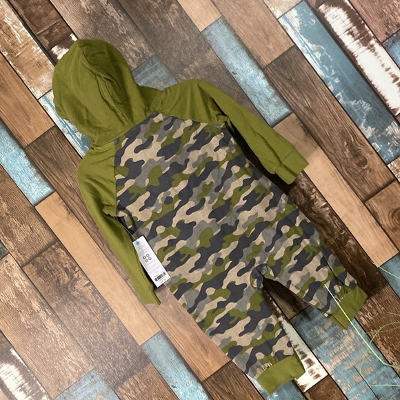 ROBeez organic cotton camouflage hoodies onsie - Picture 11 of 14